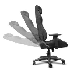 Fotel gamingowy GXT 723 Ruya materiałowy szary | PartsPC.pl