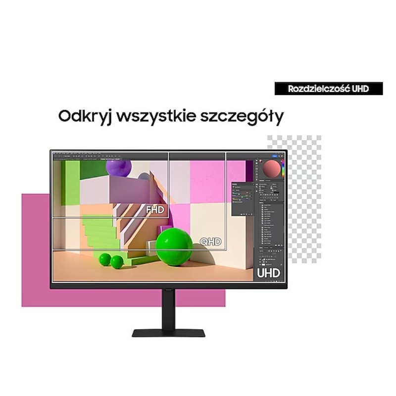 Monitor 37 cali ViewFinity S70D VA 3840x2160 UHD 16:9 1xHDMI… | PartsPC.pl