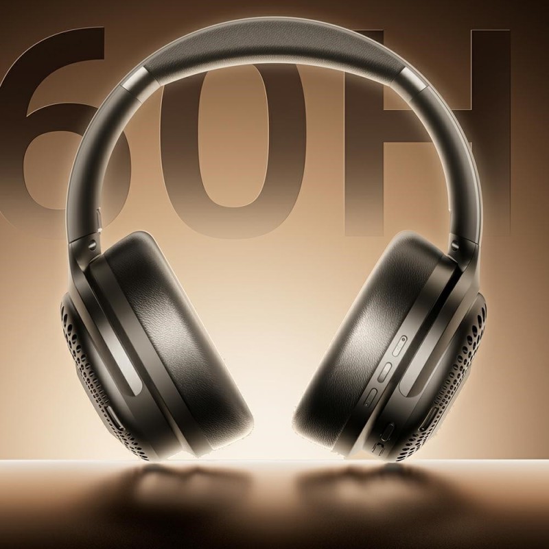 Słuchawki nauszne AT30 Bluetooth 6.0 czarne | PartsPC.pl