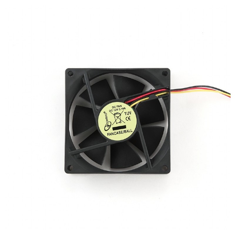Wentylator 80x80x25mm 3-pin BALL | PartsPC.pl