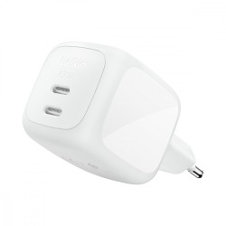 Ładowarka 67W PD PPS 2xUSB-C biała | PartsPC.pl