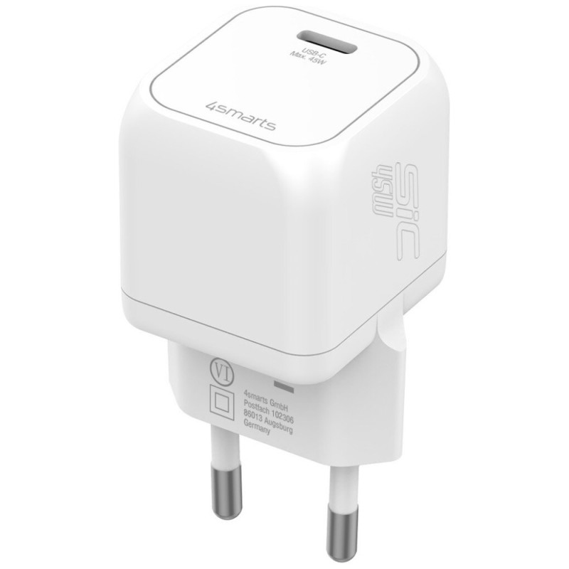 Ładowarka sieciowa 45W PD SiC biała | PartsPC.pl