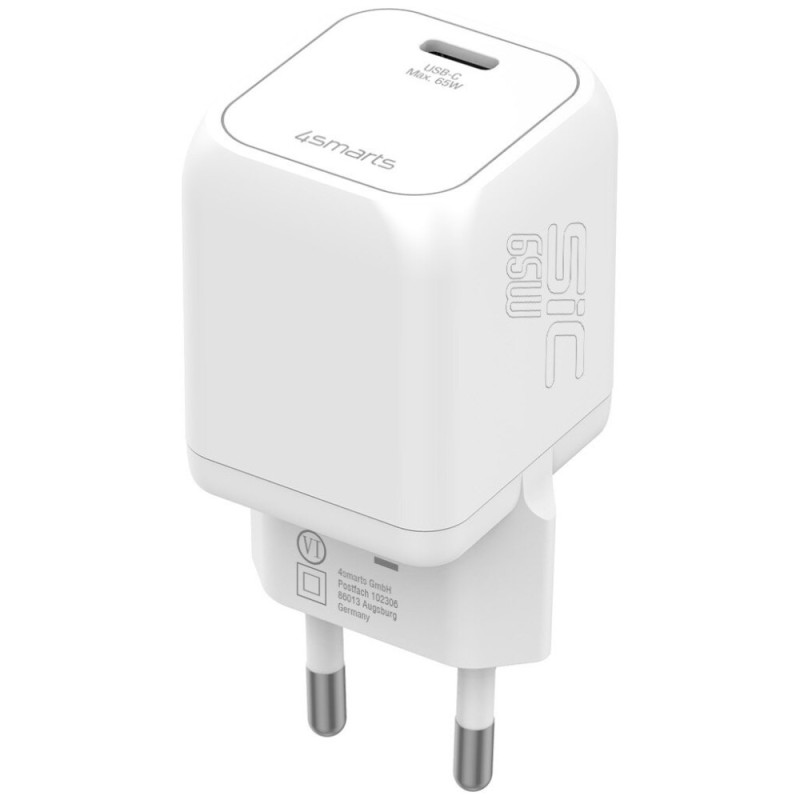 Ładowarka sieciowa 65W PD SiC biała | PartsPC.pl