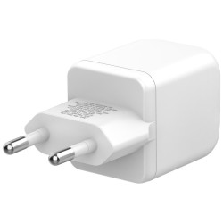Ładowarka sieciowa 45W PD SiC Dual biała | PartsPC.pl