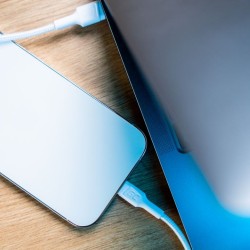 Kabel PowerStream USB-C do Lightning 1m MFI, PD, biały | PartsPC.pl