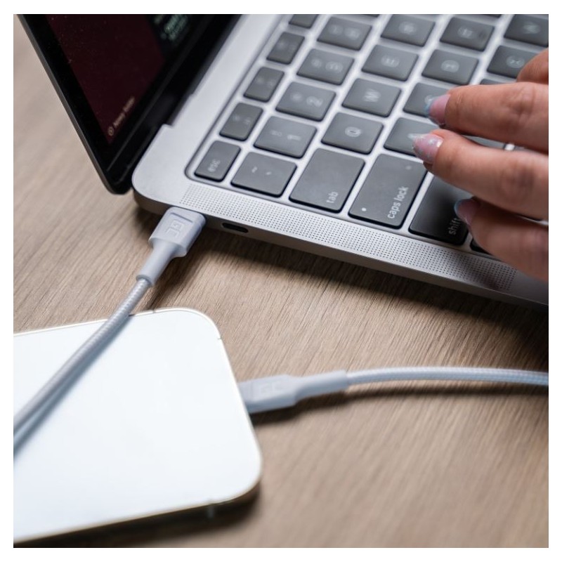 Kabel PowerStream USB-C do Lightning 1m MFI, PD, biały | PartsPC.pl