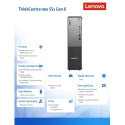Komputer ThinkCentre Neo 55s G6 SFF 13FK001RPB W11Pro 5 330/… | PartsPC.pl