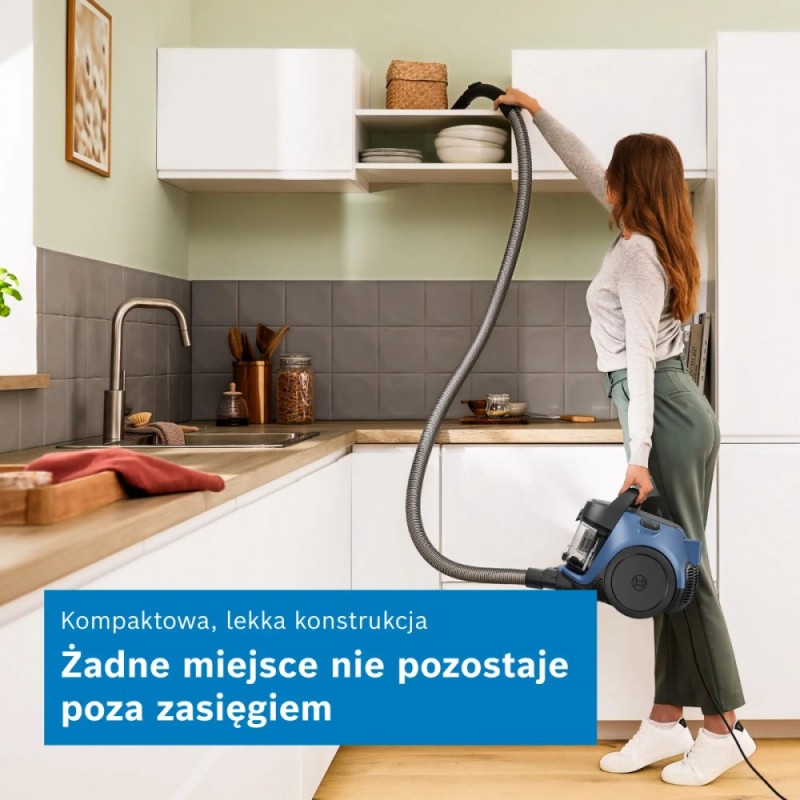 Odkurzacz bezworkowy Serie 2 BGC05LBU2 | PartsPC.pl