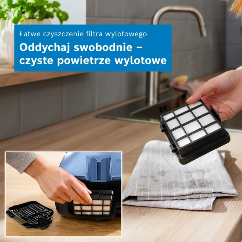 Odkurzacz bezworkowy Serie 2 BGC05LBU2 | PartsPC.pl