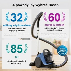 Odkurzacz bezworkowy Serie 2 BGC05LBU2 | PartsPC.pl