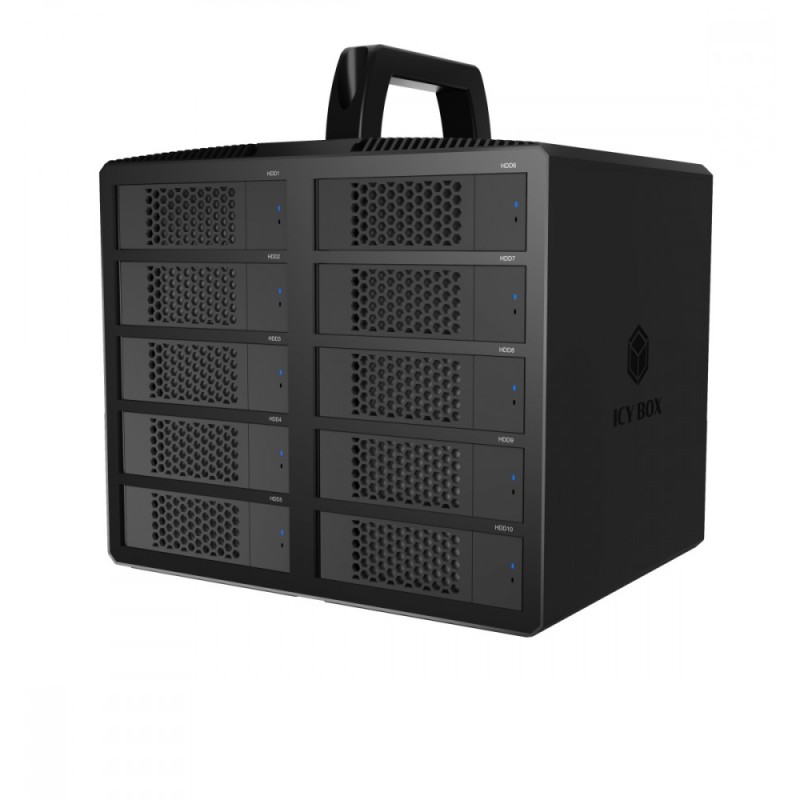 Obudowa IB-3710-C31 10xHDD 2,5"/3,5" SATA, Single Mode, HOST… | PartsPC.pl