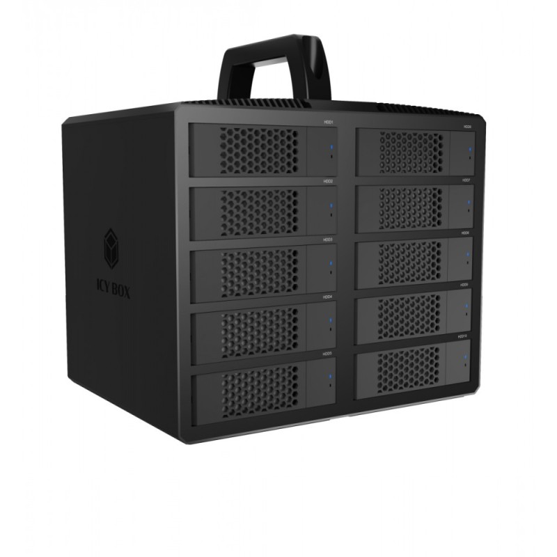 Obudowa IB-3710-C31 10xHDD 2,5"/3,5" SATA, Single Mode, HOST… | PartsPC.pl