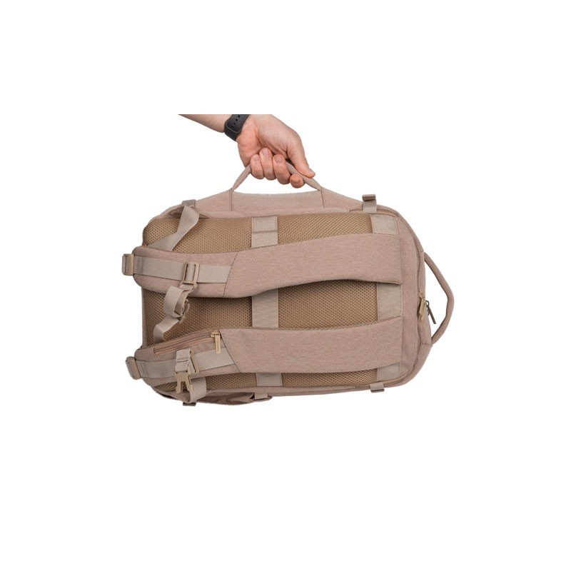 Plecak do laptopa CAMEL LITE 15.6 cala beżowy | PartsPC.pl