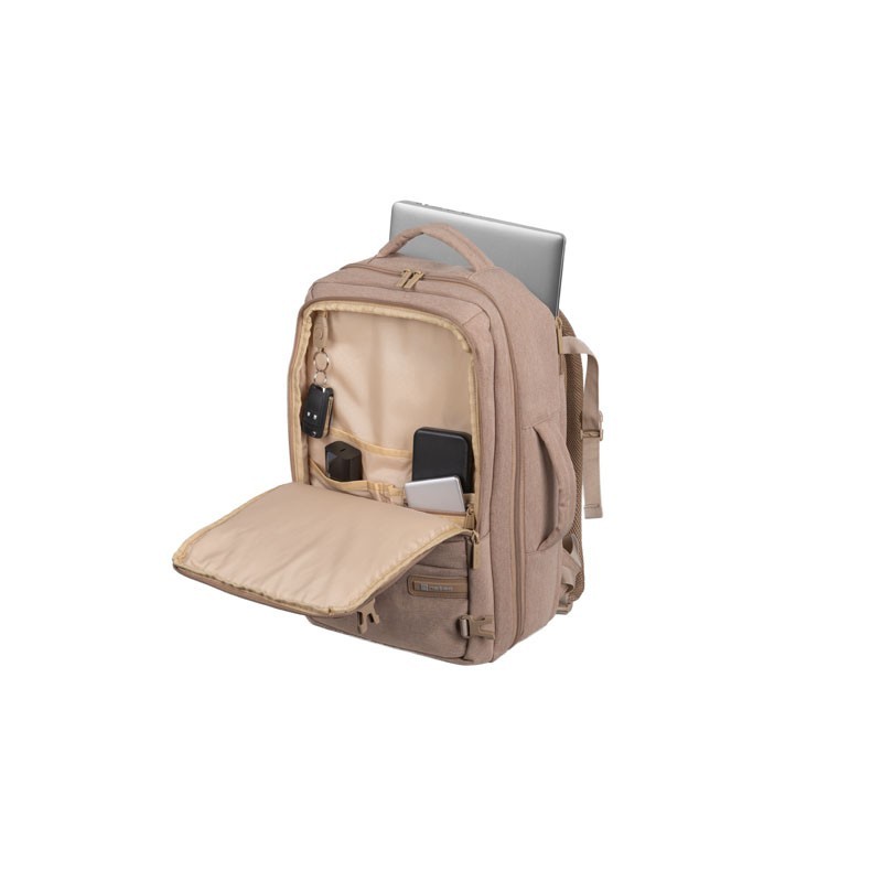 Plecak do laptopa CAMEL LITE 15.6 cala beżowy | PartsPC.pl