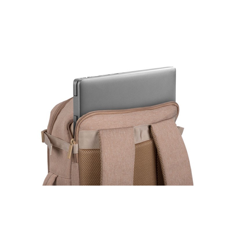 Plecak do laptopa CAMEL LITE 15.6 cala beżowy | PartsPC.pl