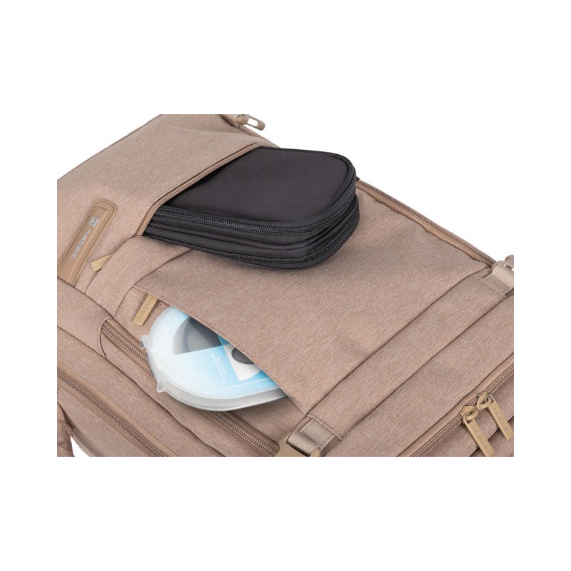 Plecak do laptopa CAMEL LITE 15.6 cala beżowy | PartsPC.pl