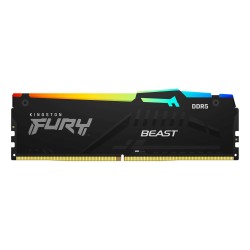 Pamięć DDR5 Kingston FURY Beast RGB 32GB (1x32GB) 5600MHz CL… | PartsPC.pl