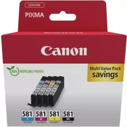 Multipack CLI-581 C/M/Y/BK 2103C007 | PartsPC.pl
