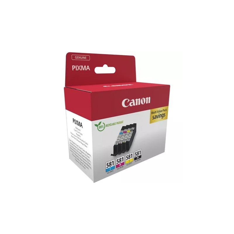 Multipack CLI-581 C/M/Y/BK 2103C007 | PartsPC.pl