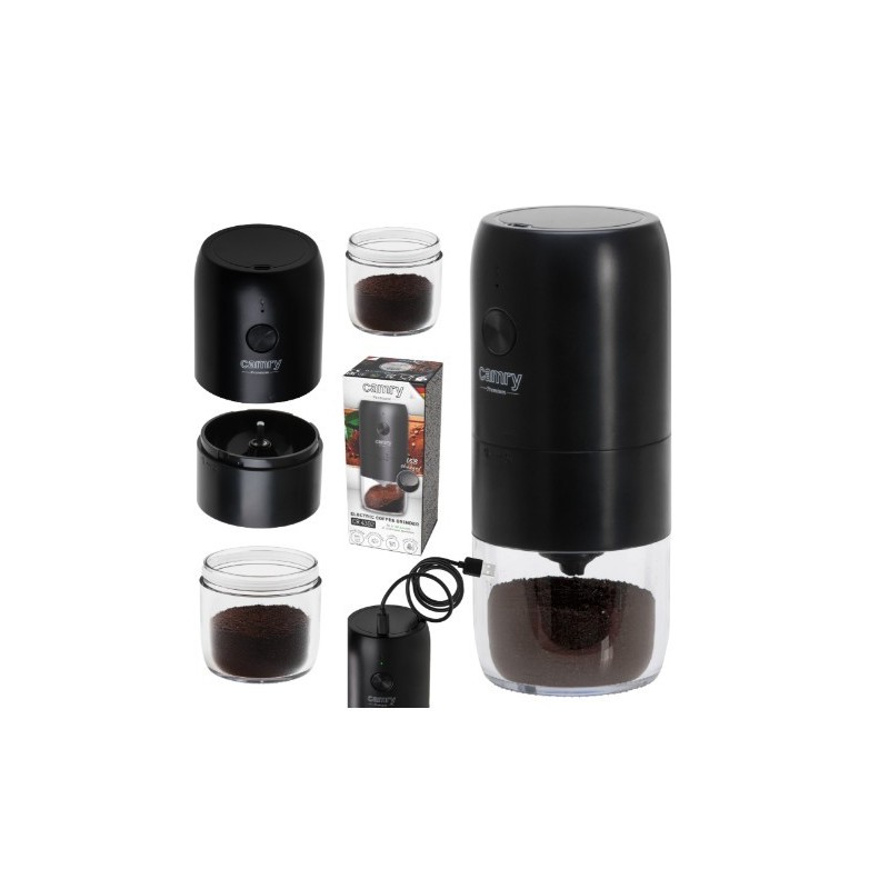 Młynek do kawy bezprzewodowy USB CR 4302 | PartsPC.pl