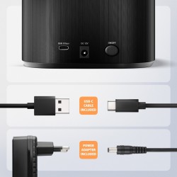 ADSA-SC Stacja dokująca, USB 3.2 Gen 1 - 2x SATA 6G 2.5"/3.5… | PartsPC.pl