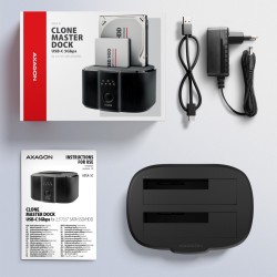 ADSA-SC Stacja dokująca, USB 3.2 Gen 1 - 2x SATA 6G 2.5"/3.5… | PartsPC.pl