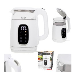 Czajnik 1,7l LED regulacją temperatury AD 1305WS | PartsPC.pl