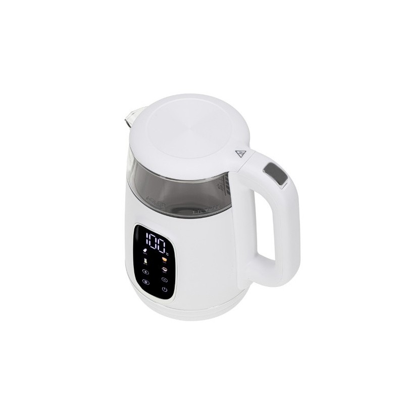Czajnik 1,7l LED regulacją temperatury AD 1305WS | PartsPC.pl