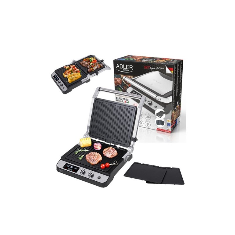 Grill elektryczny LED 2w1 AD 3059 | PartsPC.pl