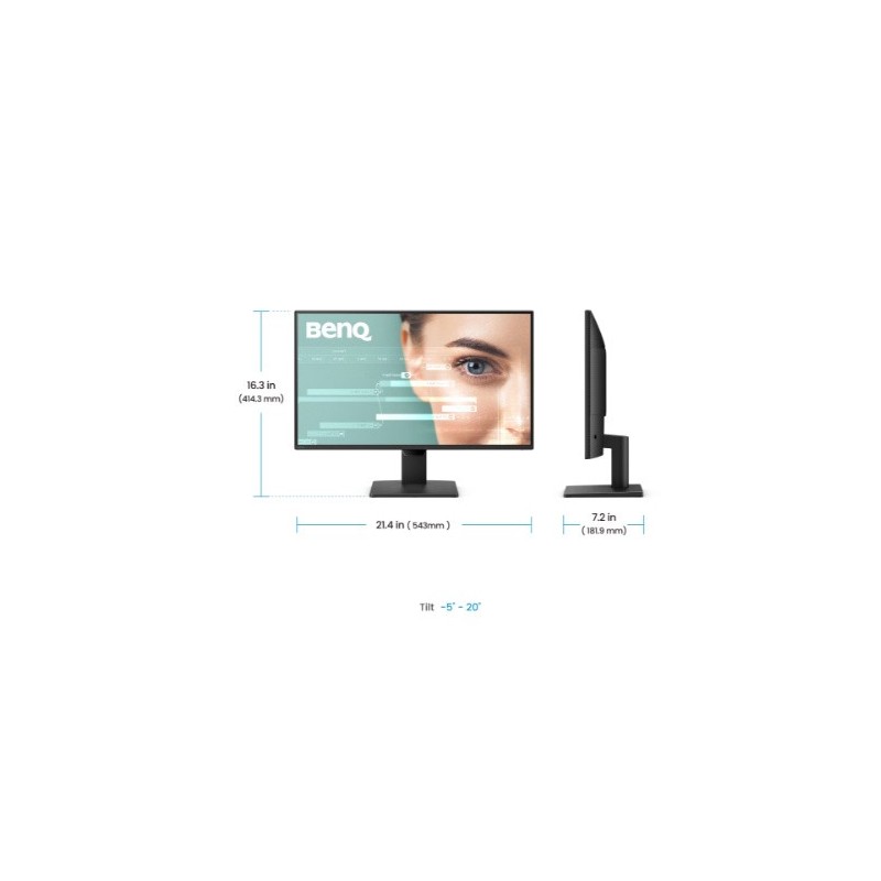 Monitor 24 cale GW2490P IPS 4ms/120Hz/1080P/HDMI | PartsPC.pl