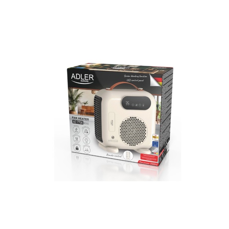 Termowentylator z pilotem AD 7756 | PartsPC.pl