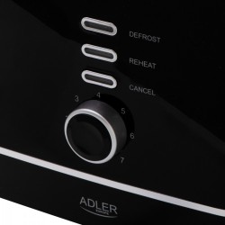 Toster z rusztem do bułek AD 3224B czarny | PartsPC.pl