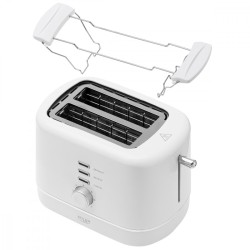 Toster z rusztem do bułek AD 3224W biały | PartsPC.pl