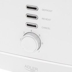 Toster z rusztem do bułek AD 3224W biały | PartsPC.pl