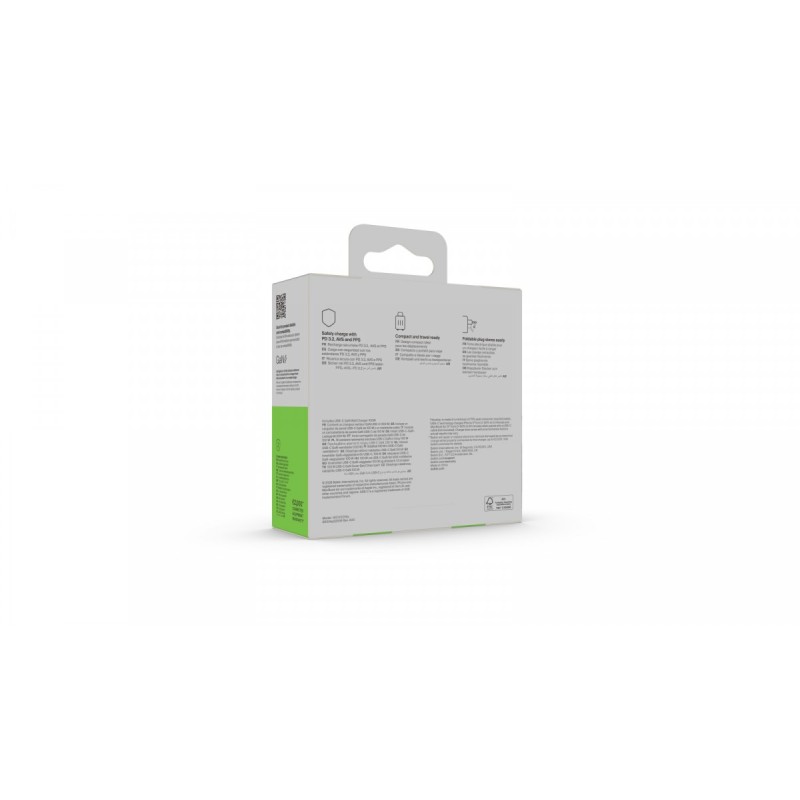Ładowarka 100W GaN składana wtyczka 1xUSB-C | PartsPC.pl
