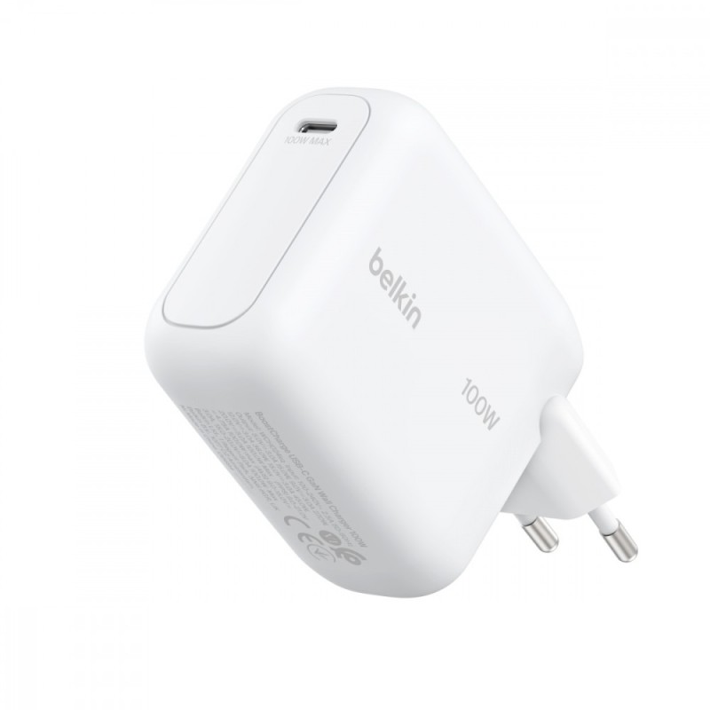 Ładowarka 100W GaN składana wtyczka 1xUSB-C | PartsPC.pl