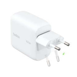 Ładowarka 100W GaN składana wtyczka 1xUSB-C | PartsPC.pl