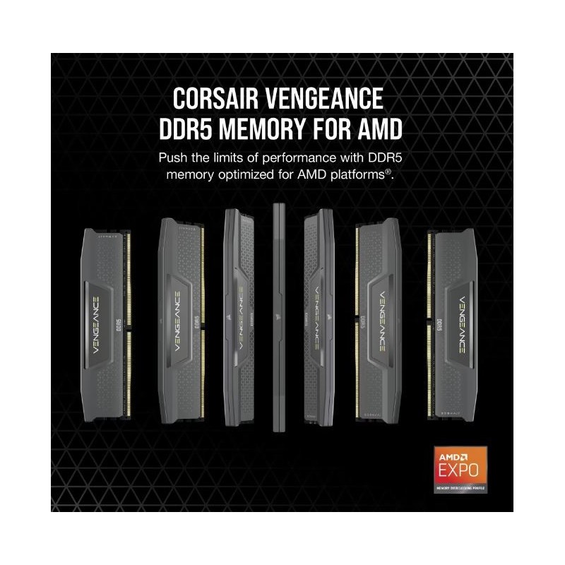 Pamięć DDR5 Vengeance 32GB/6000 (2*16GB) CL30 AMD EXPO & Int… | PartsPC.pl