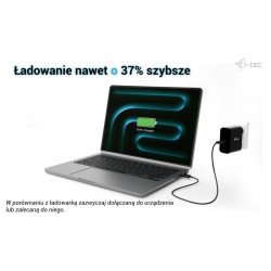 Ładowarka USB-C GaN Charger PD 100W czarna | PartsPC.pl