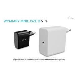 Ładowarka USB-C GaN Charger PD 100W czarna | PartsPC.pl