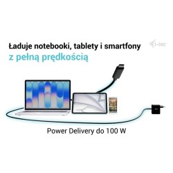 Kabel USB-C TB5 1.8m, czarny | PartsPC.pl