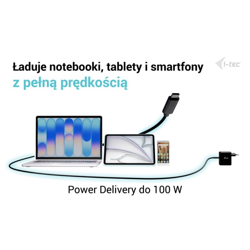 Kabel USB-C TB5 1.8m, czarny | PartsPC.pl