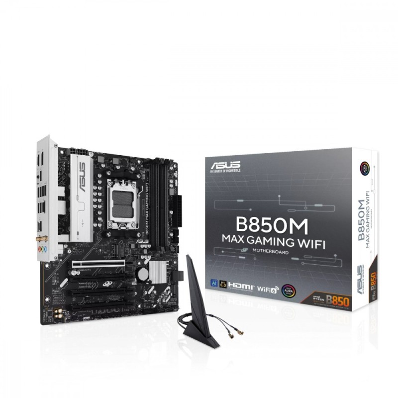 Płyta główna B850M MAX GAMING WIFI AM5 4DDR5 mATX | PartsPC.pl