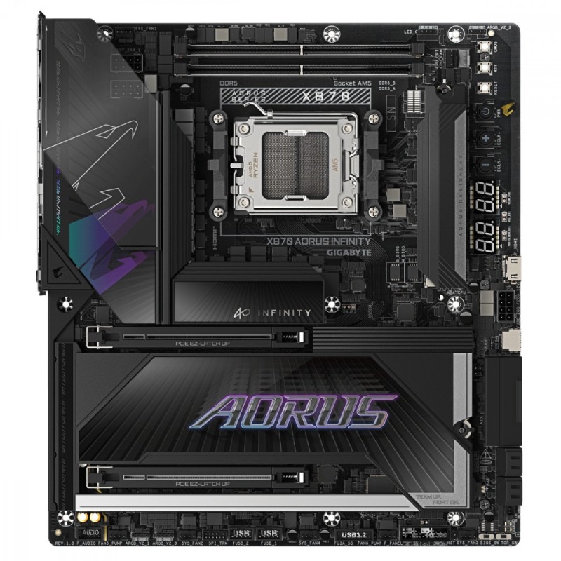 Płyta główna X870 AORUS INFINITY AM5 4DDR5 ATX | PartsPC.pl