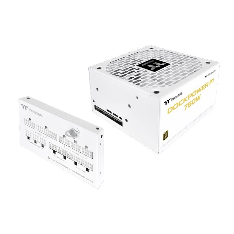 Zasilacz - Dockpower FI 750W Gold modular ATX3.1 Gen5 Snow | PartsPC.pl