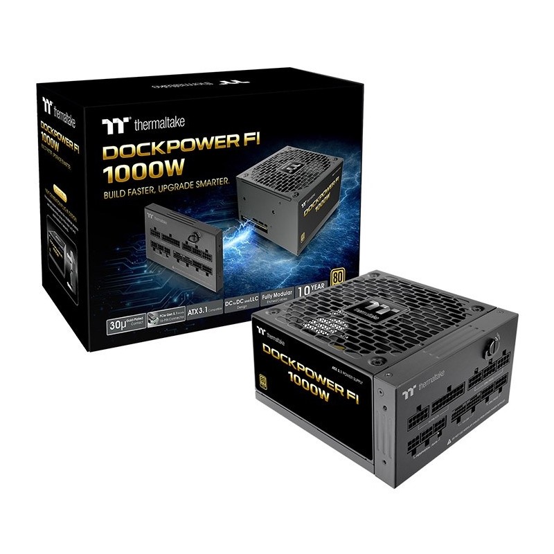 Zasilacz - Dockpower FI 1000W Gold modular ATX3.1 Gen5 | PartsPC.pl