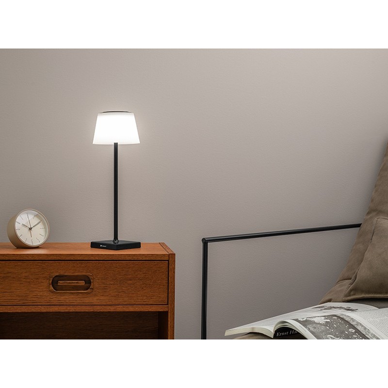 Lampka stołowa Pluto czarna | PartsPC.pl