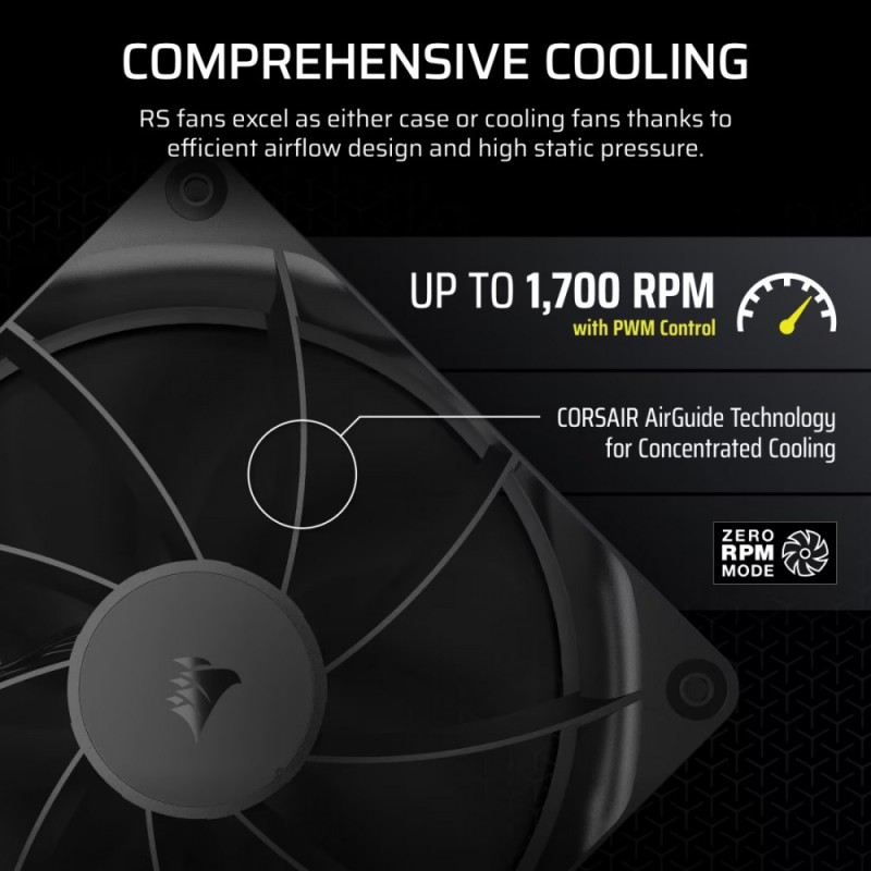 Wentylator RS140 140mm Fan Single Pack | PartsPC.pl