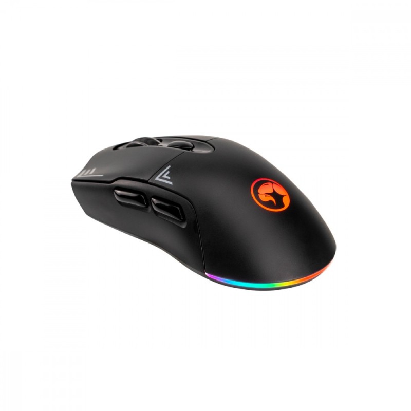 Mysz gamingowa MARVO DUKE 20 V2 bezprzewodowa czarna 6400DPI | PartsPC.pl