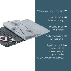 Poduszka elektryczna HK125 XXL Cosy Grey | PartsPC.pl